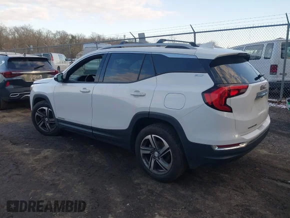 ✅ 2019 GMC Terrain SLT • VIN: 3GKALPEV5KL240017 • Лот: 44212184. Опубліковано раніше на IAAI з пробігом 105 960 миль. Безкоштовний доступ до архіву аукціонних продажів зі США та докладний звіт про історію автомобіля на DreamBid. Зображення 3.