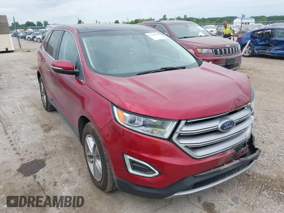 ✅ 2016 Ford Edge SEL • VIN: 2FMPK3J88GBC40822 • Lot: 45290998. Wystawiony na IAAI z przebiegiem 205 211 mil. Bezpłatny archiwum sprzedaży aukcyjnych z USA i szczegółowy raport historii pojazdu na DreamBid. Zdjęcie 1.