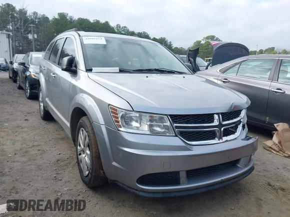 ✅ 2015 Dodge Journey SE • VIN: 3C4PDCAB1FT621022 • Лот: 44089154. Опубліковано раніше на IAAI з пробігом 281 370 миль. Безкоштовний доступ до архіву аукціонних продажів зі США та докладний звіт про історію автомобіля на DreamBid. Зображення 1.