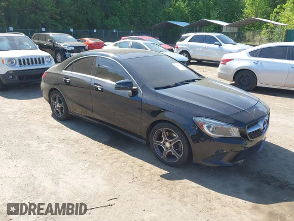 ✅ 2014 Mercedes-Benz CLA 250 • VIN: WDDSJ4EB6EN153196 • Лот: 45023129. Опубліковано раніше на IAAI з пробігом 143 919 миль. Безкоштовний доступ до архіву аукціонних продажів зі США та докладний звіт про історію автомобіля на DreamBid. Зображення 1.