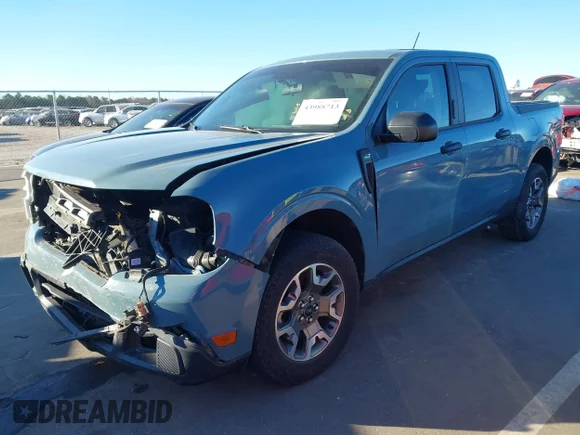 ✅ 2022 Ford Maverick XLT • VIN: 3FTTW8F92NRA03022 • Лот: 43988713. Опубліковано раніше на IAAI з пробігом 44 800 миль. Безкоштовний доступ до архіву аукціонних продажів зі США та докладний звіт про історію автомобіля на DreamBid. Зображення 2.