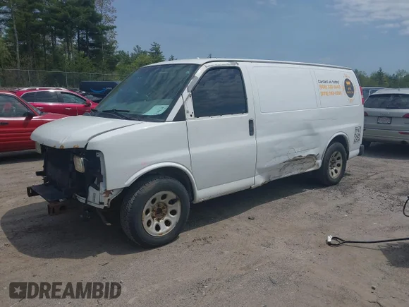 ✅ 2013 Chevrolet Express Cargo • VIN: 1GCSGAFXXD1156786 • Lot: 45145162. Wystawiony na IAAI z przebiegiem 188 897 mil. Bezpłatny archiwum sprzedaży aukcyjnych z USA i szczegółowy raport historii pojazdu na DreamBid. Zdjęcie 2.
