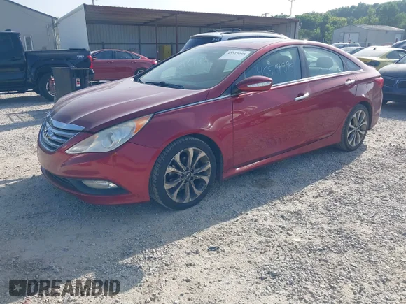 ✅ 2014 Hyundai Sonata SE • VIN: 5NPEC4AC2EH837369 • Lot: 45519395. Listed on IAAI with 218,829 mi. Free auction sales archive from the USA and detailed vehicle history report at DreamBid. Image 2.