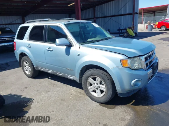✅ 2008 Ford Escape Hybrid • VIN: 1FMCU49H48KB66597 • Лот: 45486959. Опубліковано раніше на IAAI з пробігом 229 470 миль. Безкоштовний доступ до архіву аукціонних продажів зі США та докладний звіт про історію автомобіля на DreamBid. Зображення 1.