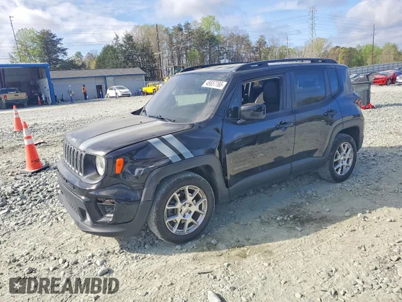 ✅ 2020 Jeep Renegade Latitude • VIN: ZACNJABB6LPL69528 • Lot: 48657766. Listed on Copart with 96,805 mi. Free auction sales archive from the USA and detailed vehicle history report at DreamBid. Image 1.