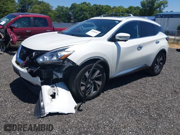✅ 2016 Nissan Murano Platinum • VIN: 5N1AZ2MG2GN167515 • Lot: 45098382. Listed on IAAI with 133,824 mi. Free auction sales archive from the USA and detailed vehicle history report at DreamBid. Image 17.