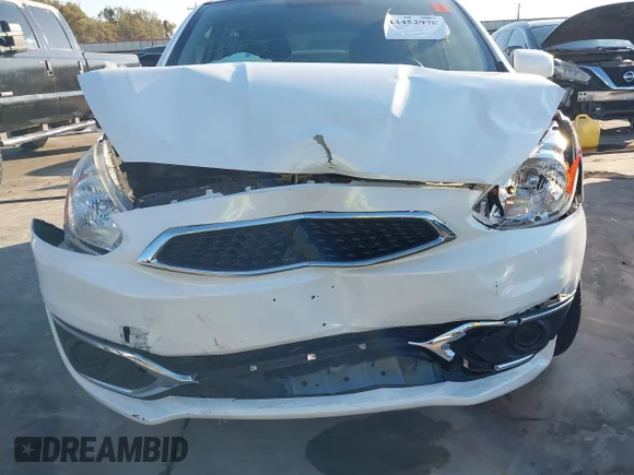 ✅ 2020 Mitsubishi Mirage ES • VIN: ML32A3HJ6LH001800 • Lot: 43452978. Wystawiony na IAAI z przebiegiem 33 500 mil. Bezpłatny archiwum sprzedaży aukcyjnych z USA i szczegółowy raport historii pojazdu na DreamBid. Zdjęcie 6.