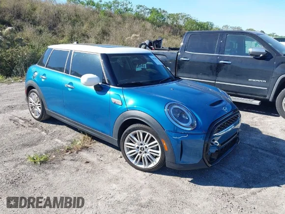 ✅ 2023 MINI Hardtop 4 Door Cooper S • VIN: WMW53DK05P2T69174 • Лот: 40940011. Опубликован ранее на IAAI с пробегом Не указан. Бесплатный доступ к архиву аукционных продаж из США и подробный отчёт об истории автомобиля на DreamBid. Изображение 1.