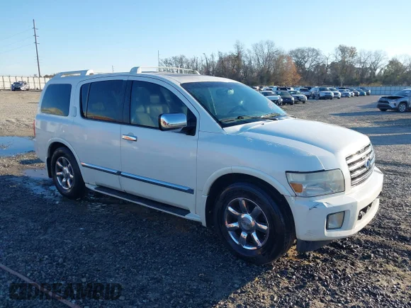 ✅ 2007 Infiniti QX56 • VIN: 5N3AA08A17N806024 • Лот: 44355341. Опубліковано раніше на IAAI з пробігом 271 177 миль. Безкоштовний доступ до архіву аукціонних продажів зі США та докладний звіт про історію автомобіля на DreamBid. Зображення 1.