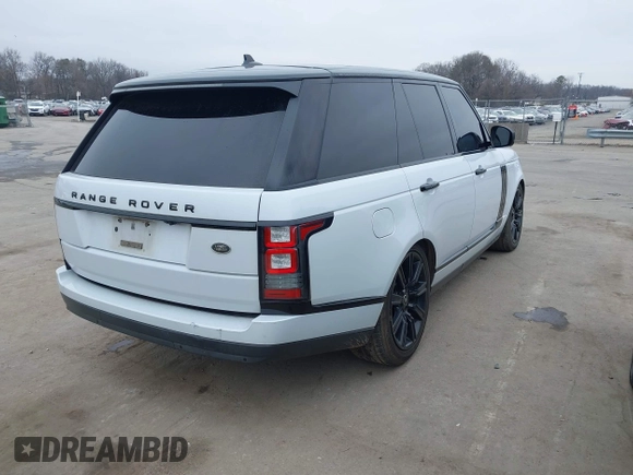 ✅ 2016 Land Rover Range Rover HSE • VIN: SALGS2KF7GA249558 • Лот: 44515999. Опубликован ранее на IAAI с пробегом 150 885 миль. Бесплатный доступ к архиву аукционных продаж из США и подробный отчёт об истории автомобиля на DreamBid. Изображение 4.