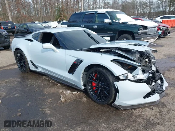 ✅ 2019 Chevrolet Corvette Z06 2LZ • VIN: 1G1YS2D60K5601785 • Lot: 44472310. Listed on IAAI with Not provided. Free auction sales archive from the USA and detailed vehicle history report at DreamBid. Image 1.