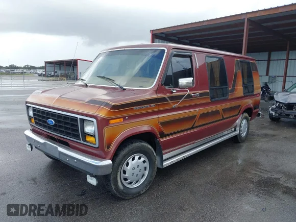 ✅ 1984 Ford Econoline Cargo • VIN: 1FDEE14Y8EHA14827 • Lot: 43307442. Wystawiony na IAAI z przebiegiem 94 771 mil. Bezpłatny archiwum sprzedaży aukcyjnych z USA i szczegółowy raport historii pojazdu na DreamBid. Zdjęcie 2.
