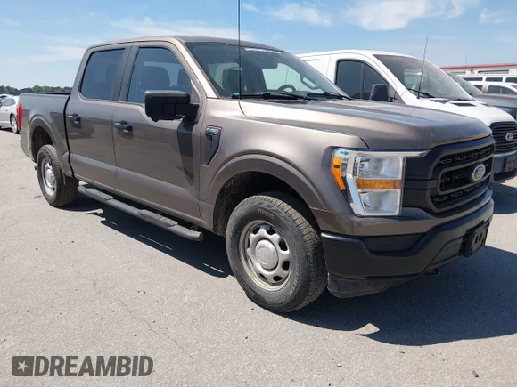 ✅ 2021 Ford F-150 XL • VIN: 1FTEW1EB2MFB81223 • Lot: 44889771. Listed on IAAI with 79,221 mi. Free auction sales archive from the USA and detailed vehicle history report at DreamBid. Image 1.