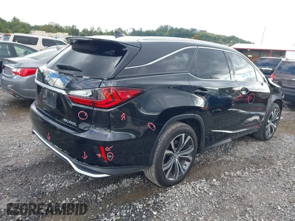 ✅ 2021 Lexus RX 350L • VIN: JTJHZKEAXM2019684 • Лот: 43297381. Опубліковано раніше на IAAI з пробігом 39 261 миль. Безкоштовний доступ до архіву аукціонних продажів зі США та докладний звіт про історію автомобіля на DreamBid. Зображення 4.