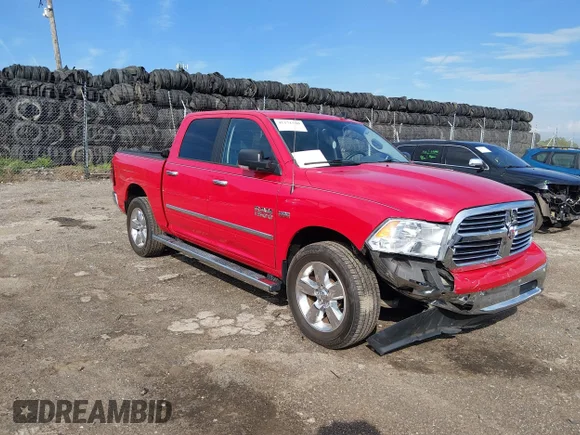 ✅ 2017 Ram 1500 Big Horn • VIN: 3C6RR7LT6HG769760 • Lot: 45171780. Listed on IAAI with 41,647 mi. Free auction sales archive from the USA and detailed vehicle history report at DreamBid. Image 1.