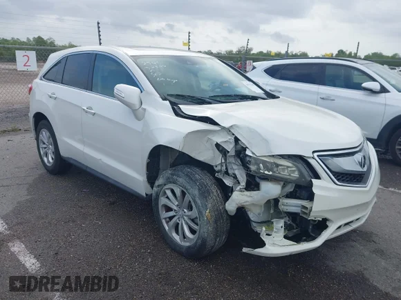 ✅ 2016 Acura RDX • VIN: 5J8TB3H38GL002564 • Lot: 44751693. Listed on IAAI with 83,655 mi. Free auction sales archive from the USA and detailed vehicle history report at DreamBid. Image 1.