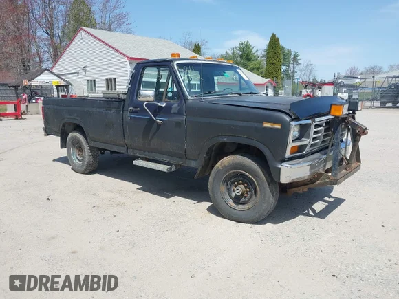 ✅ 1986 Ford F-250 • VIN: 2FTEF26N4GCB68374 • Lot: 42114052. Listed on IAAI with 14,269 mi. Free auction sales archive from the USA and detailed vehicle history report at DreamBid. Image 1.