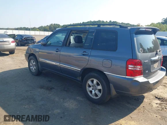 ✅ 2002 Toyota Highlander • VIN: JTEGF21A920035070 • Lot: 43267086. Wystawiony na IAAI z przebiegiem 187 495 mil. Bezpłatny archiwum sprzedaży aukcyjnych z USA i szczegółowy raport historii pojazdu na DreamBid. Zdjęcie 3.