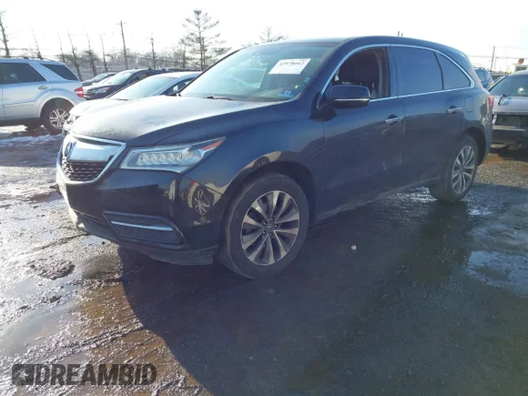 ✅ 2014 Acura MDX Technology • VIN: 5FRYD4H63EB022234 • Lot: 43978662. Wystawiony na IAAI z przebiegiem 219 755 mil. Bezpłatny archiwum sprzedaży aukcyjnych z USA i szczegółowy raport historii pojazdu na DreamBid. Zdjęcie 2.
