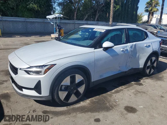 ✅ 2023 Polestar 2 • VIN: YSMEG3KA4PL130935 • Лот: 59840096. Опубликован ранее на Copart с пробегом 128 059 миль. Бесплатный доступ к архиву аукционных продаж из США и подробный отчёт об истории автомобиля на DreamBid. Изображение 1.