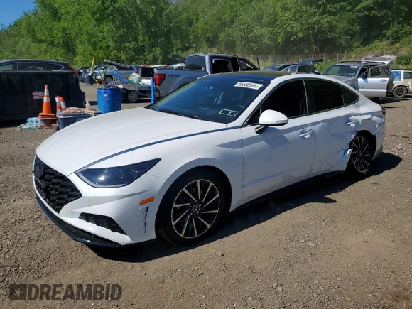 ✅ 2022 Hyundai Sonata Limited • VIN: KMHL34J23NA200962 • Lot: 56600566. Wystawiony na Copart z przebiegiem 29 188 mil. Bezpłatny archiwum sprzedaży aukcyjnych z USA i szczegółowy raport historii pojazdu na DreamBid. Zdjęcie 1.
