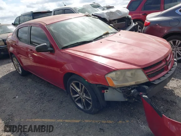 ✅ 2013 Dodge Avenger SE V6 • VIN: 1C3CDZAG4DN747647 • Лот: 44148041. Опубліковано раніше на IAAI з пробігом 174 452 миль. Безкоштовний доступ до архіву аукціонних продажів зі США та докладний звіт про історію автомобіля на DreamBid. Зображення 1.