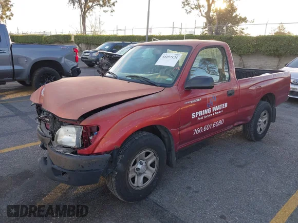✅ 2004 Toyota Tacoma • VIN: 5TENL42N94Z423873 • Lot: 44157124. Wystawiony na IAAI z przebiegiem 279 283 mil. Bezpłatny archiwum sprzedaży aukcyjnych z USA i szczegółowy raport historii pojazdu na DreamBid. Zdjęcie 2.
