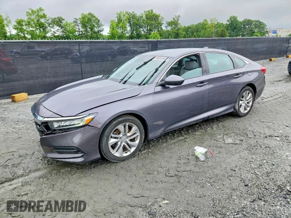 ✅ 2019 Honda Accord LX • VIN: 1HGCV1F12KA076936 • Lot: 54885696. Wystawiony na Copart z przebiegiem 44 007 mil. Bezpłatny archiwum sprzedaży aukcyjnych z USA i szczegółowy raport historii pojazdu na DreamBid. Zdjęcie 1.
