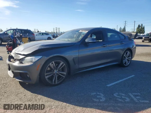 ✅ 2016 BMW 4 Series 435i • VIN: WBA4B1C58GG241893 • Lot: 79982555. Listed on Copart with 73,935 mi. Free auction sales archive from the USA and detailed vehicle history report at DreamBid. Image 1.