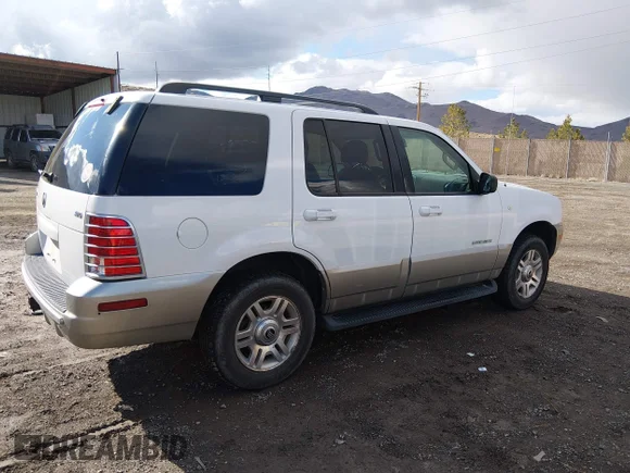✅ 2002 Mercury Mountaineer Convenience • VIN: 4M2DU86E42ZJ37961 • Lot: 44308310. Wystawiony na IAAI z przebiegiem 241 245 mil. Bezpłatny archiwum sprzedaży aukcyjnych z USA i szczegółowy raport historii pojazdu na DreamBid. Zdjęcie 4.