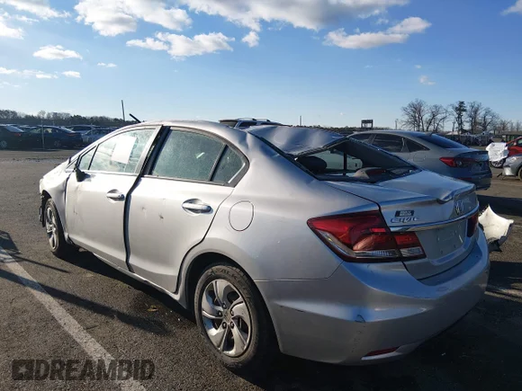 ✅ 2014 Honda Civic LX • VIN: 19XFB2F58EE202957 • Лот: 44621263. Опубліковано раніше на IAAI з пробігом Не вказано. Безкоштовний доступ до архіву аукціонних продажів зі США та докладний звіт про історію автомобіля на DreamBid. Зображення 3.