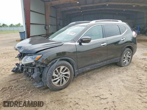 ✅ 2015 Nissan Rogue SL • VIN: 5N1AT2MT7FC759002 • Лот: 56531446. Опубліковано раніше на Copart з пробігом 82 442 миль. Безкоштовний доступ до архіву аукціонних продажів зі США та докладний звіт про історію автомобіля на DreamBid. Зображення 1.