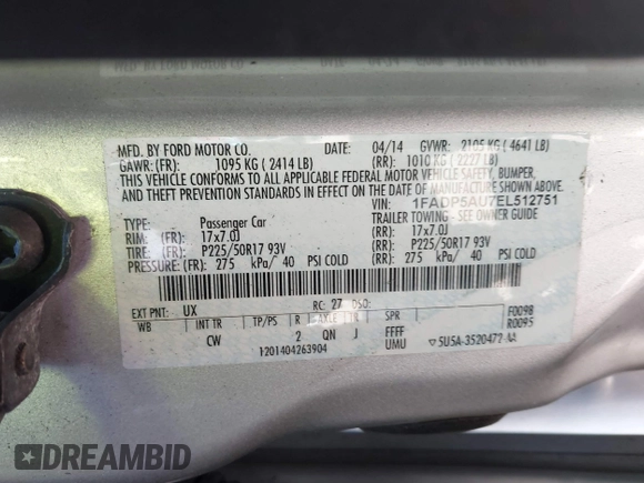 ✅ 2014 Ford C-Max SE • VIN: 1FADP5AU7EL512751 • Lot: 44153917. Wystawiony na IAAI z przebiegiem 210 877 mil. Bezpłatny archiwum sprzedaży aukcyjnych z USA i szczegółowy raport historii pojazdu na DreamBid. Zdjęcie 9.