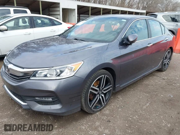 ✅ 2017 Honda Accord Sport • VIN: 1HGCR2F63HA121896 • Lot: 44379128. Wystawiony na IAAI z przebiegiem 433 454 mil. Bezpłatny archiwum sprzedaży aukcyjnych z USA i szczegółowy raport historii pojazdu na DreamBid. Zdjęcie 2.