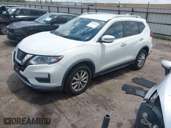 ✅ 2019 Nissan Rogue SV • VIN: KNMAT2MT6KP518877 • Lot: 45258353. Listed on IAAI with 90,254 mi. Free auction sales archive from the USA and detailed vehicle history report at DreamBid. Image 2.