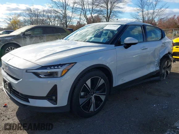 ✅ 2024 Polestar 2 • VIN: YSMFD3KA2RL210895 • Лот: 43695864. Опубліковано раніше на IAAI з пробігом 29 200 миль. Безкоштовний доступ до архіву аукціонних продажів зі США та докладний звіт про історію автомобіля на DreamBid. Зображення 2.