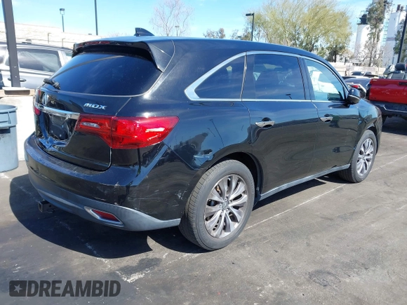 ✅ 2014 Acura MDX Technology • VIN: 5FRYD3H47EB017787 • Lot: 44454331. Wystawiony na IAAI z przebiegiem 234 489 mil. Bezpłatny archiwum sprzedaży aukcyjnych z USA i szczegółowy raport historii pojazdu na DreamBid. Zdjęcie 4.