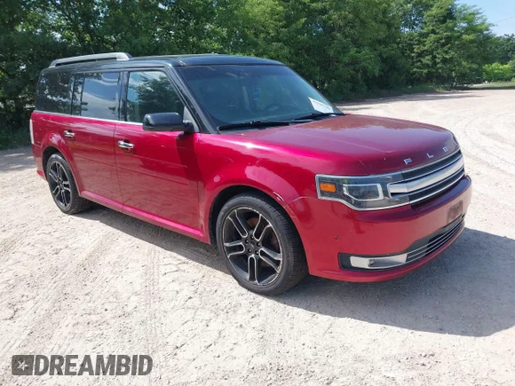 ✅ 2013 Ford Flex Limited • VIN: 2FMHK6DT0DBD00321 • Lot: 42508780. Wystawiony na IAAI z przebiegiem 245 617 mil. Bezpłatny archiwum sprzedaży aukcyjnych z USA i szczegółowy raport historii pojazdu na DreamBid. Zdjęcie 1.