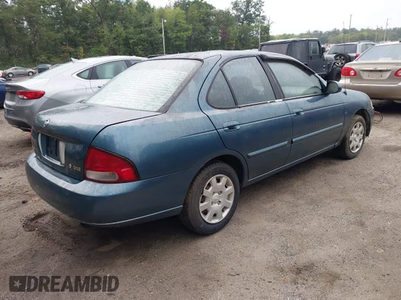 ✅ 2001 Nissan Sentra GXE • VIN: 3N1CB51DX1L441485 • Lot: 43336398. Wystawiony na IAAI z przebiegiem 203 314 mil. Bezpłatny archiwum sprzedaży aukcyjnych z USA i szczegółowy raport historii pojazdu na DreamBid. Zdjęcie 4.
