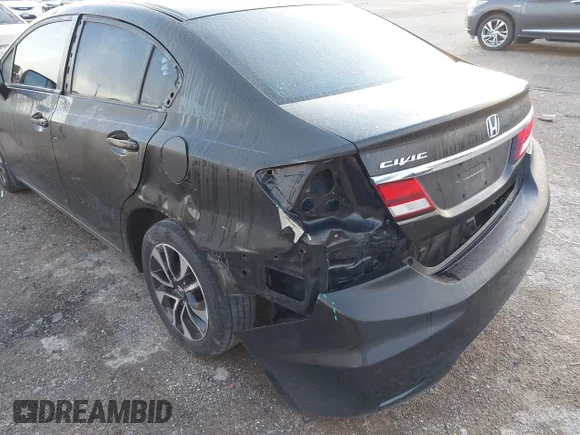 ✅ 2014 Honda Civic EX • VIN: 2HGFB2F82EH536076 • Lot: 45196871. Listed on IAAI with 175,009 mi. Free auction sales archive from the USA and detailed vehicle history report at DreamBid. Image 6.