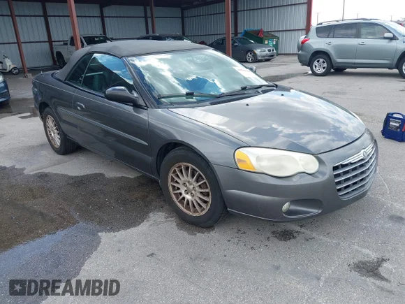 ✅ 2005 Chrysler Sebring Touring • VIN: 1C3EL55R95N552712 • Lot: 44589610. Wystawiony na IAAI z przebiegiem 89 617 mil. Bezpłatny archiwum sprzedaży aukcyjnych z USA i szczegółowy raport historii pojazdu na DreamBid. Zdjęcie 1.