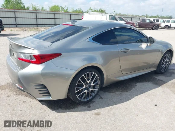 ✅ 2015 Lexus RC 350 F Sport • VIN: JTHHE5BC6F5007375 • Лот: 44684666. Опубліковано раніше на IAAI з пробігом 70 041 миль. Безкоштовний доступ до архіву аукціонних продажів зі США та докладний звіт про історію автомобіля на DreamBid. Зображення 4.