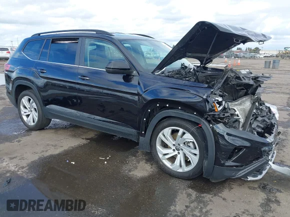 ✅ 2022 Volkswagen Atlas SE • VIN: 1V2WP2CAXNC553524 • Лот: 44369044. Опубліковано раніше на IAAI з пробігом 46 990 миль. Безкоштовний доступ до архіву аукціонних продажів зі США та докладний звіт про історію автомобіля на DreamBid. Зображення 1.