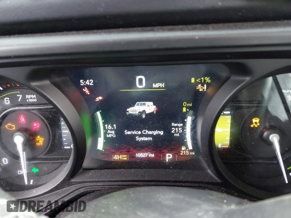 ✅ 2025 Jeep Wrangler Rubicon • VIN: 1C4RJXR60SW603082 • Lot: 44160820. Wystawiony na IAAI z przebiegiem 10 527 mil. Bezpłatny archiwum sprzedaży aukcyjnych z USA i szczegółowy raport historii pojazdu na DreamBid. Zdjęcie 7.