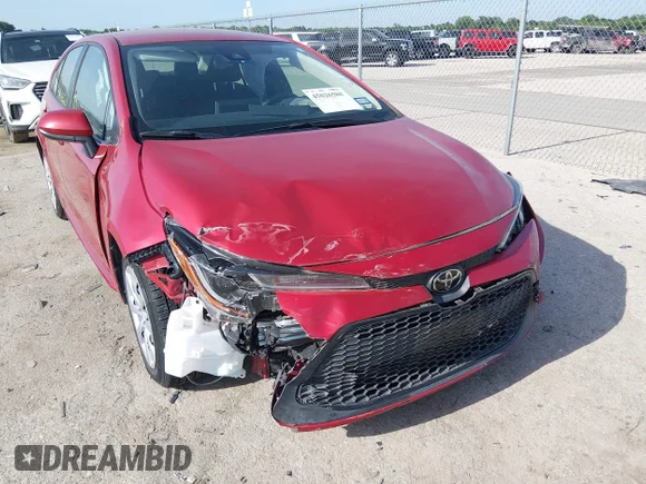 ✅ 2020 Toyota Corolla LE • VIN: JTDEPRAE9LJ108521 • Лот: 45026580. Опубліковано раніше на IAAI з пробігом 38 871 миль. Безкоштовний доступ до архіву аукціонних продажів зі США та докладний звіт про історію автомобіля на DreamBid. Зображення 6.