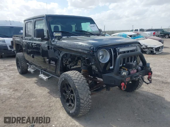 ✅ 2021 Jeep Gladiator Overland • VIN: 1C6HJTFG4ML546222 • Lot: 44540027. Wystawiony na IAAI z przebiegiem Nie podano. Bezpłatny archiwum sprzedaży aukcyjnych z USA i szczegółowy raport historii pojazdu na DreamBid. Zdjęcie 1.