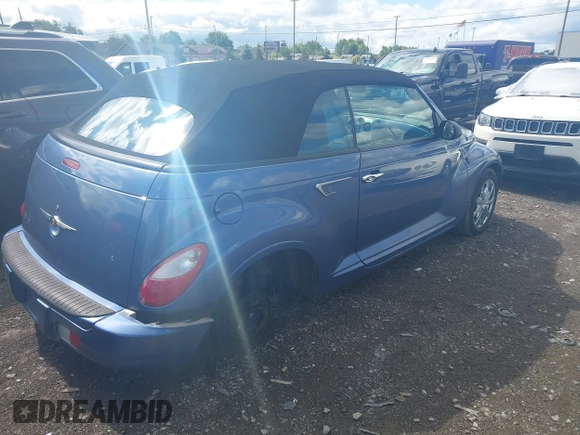 ✅ 2007 Chrysler PT Cruiser • VIN: 3C3JY45X07T588705 • Lot: 43108340. Wystawiony na IAAI z przebiegiem 82 682 mil. Bezpłatny archiwum sprzedaży aukcyjnych z USA i szczegółowy raport historii pojazdu na DreamBid. Zdjęcie 4.
