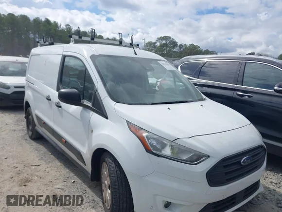 ✅ 2019 Ford Transit Connect XLT • VIN: NM0LS7F22K1388402 • Lot: 44538909. Listed on IAAI with 141,530 mi. Free auction sales archive from the USA and detailed vehicle history report at DreamBid. Image 1.
