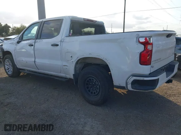 ✅ 2025 Chevrolet Silverado 1500 Custom • VIN: 3GCPABEK6SG292785 • Lot: 44012970. Wystawiony na IAAI z przebiegiem 15 740 mil. Bezpłatny archiwum sprzedaży aukcyjnych z USA i szczegółowy raport historii pojazdu na DreamBid. Zdjęcie 3.