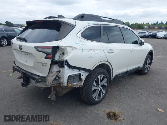 ✅ 2022 Subaru Outback Limited XT • VIN: 4S4BTGNDXN3249315 • Lot: 44949540. Wystawiony na IAAI z przebiegiem 57 863 mil. Bezpłatny archiwum sprzedaży aukcyjnych z USA i szczegółowy raport historii pojazdu na DreamBid. Zdjęcie 4.